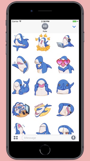 Shark Tom Stickers(圖1)-速報App