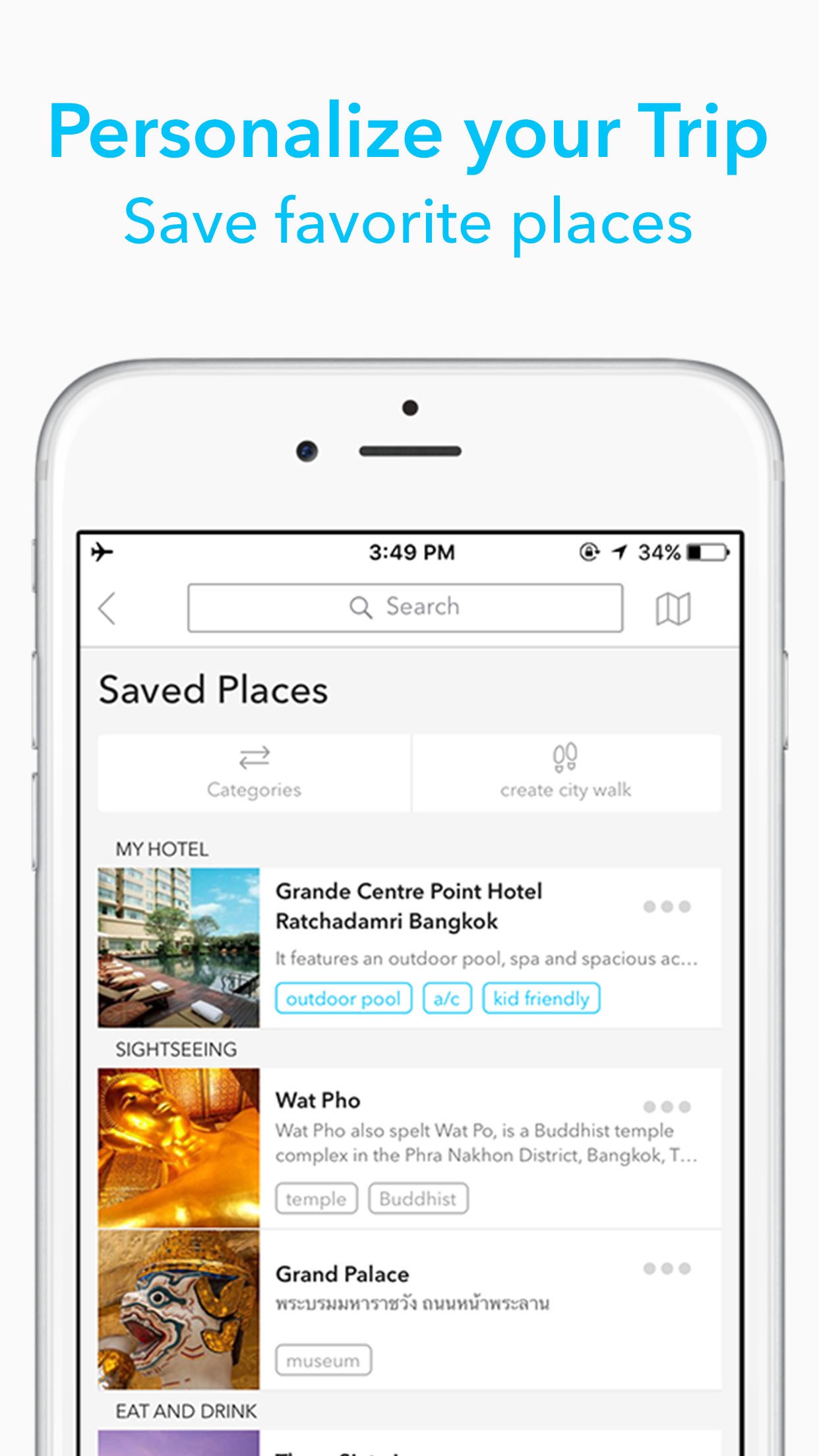 Screenshot do app People’s Republic of China Travel Guide by Triposo
