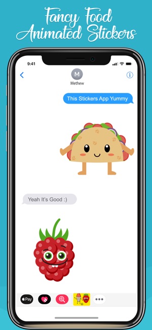 Fancy Food Animated Emojis(圖4)-速報App