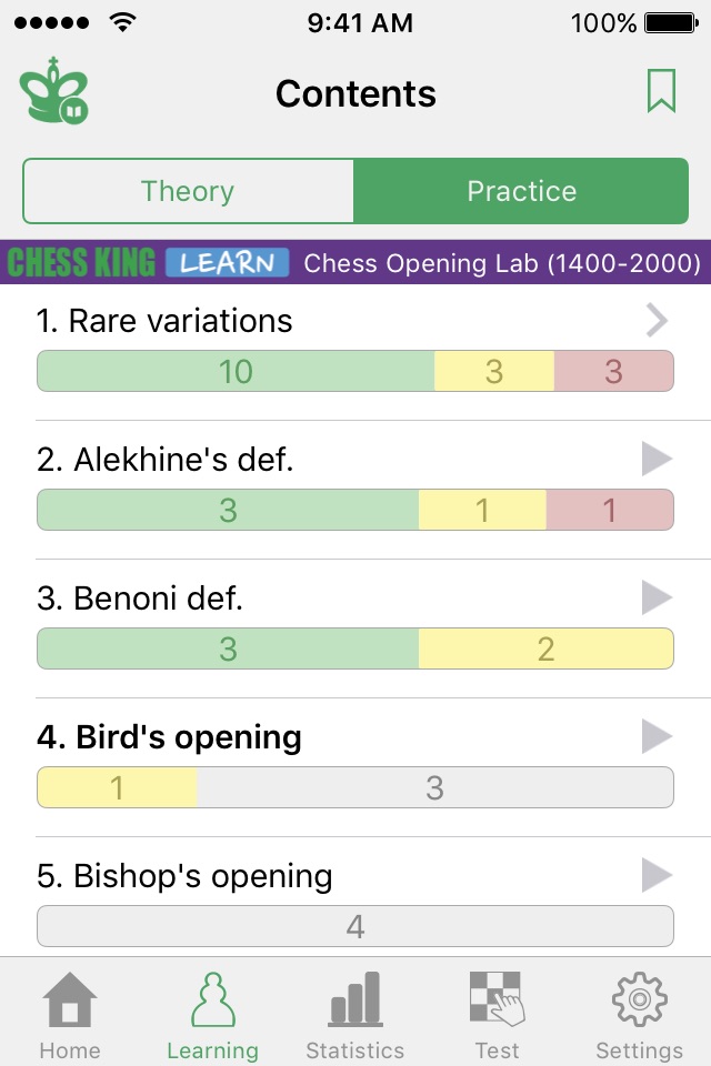 Chess Opening Lab (1400-2000) screenshot 3