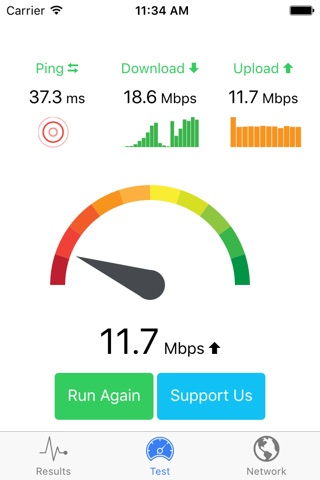 Speed Test - Internet Bandwidth Test screenshot 2