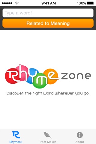 RhymeZone screenshot 4