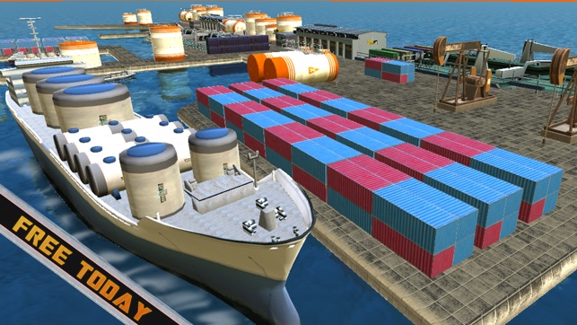 Oil Tanker Cargo Ship Sim 3D(圖2)-速報App