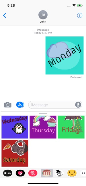 WeekDays - Stickers(圖2)-速報App