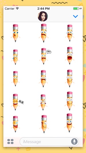 Pencil Cartoon Sticker Pack(圖3)-速報App