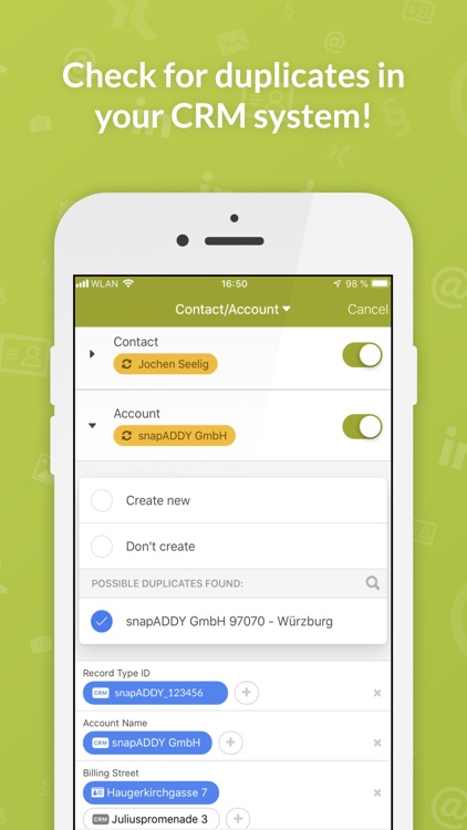 Business Card Scanner for CRM screenshot-3
