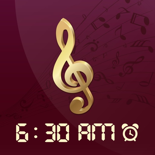 Classical Music Alarm Clock Icon