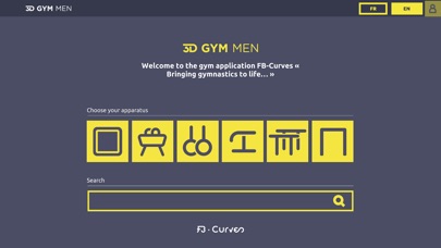3D Gym Men - FB Curves screenshot 2