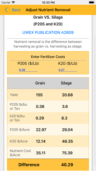 Corn Silage Pricing screenshot 4