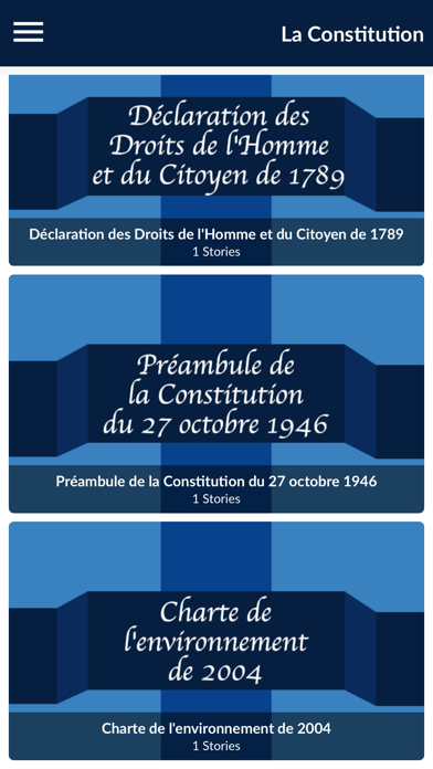 Constitution Française screenshot 3