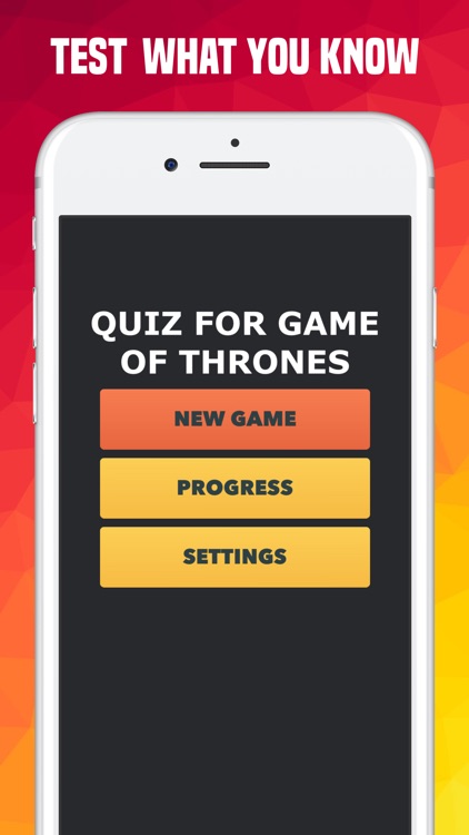 Quiz for Game of Thrones (GOT)