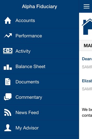 Alpha Fiduciary Wealth screenshot 2