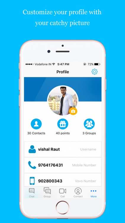 Vovo Earn Messenger