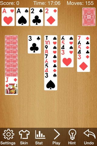 Canfield Solitaire Card Games screenshot 2