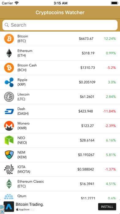 How to cancel & delete Crypto Coins Monitor & Advisor from iphone & ipad 1