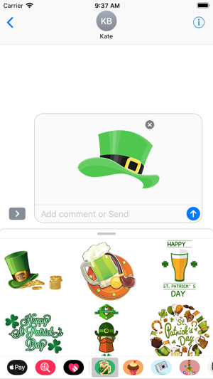 St. Patrick's Day Fun Stickers(圖4)-速報App