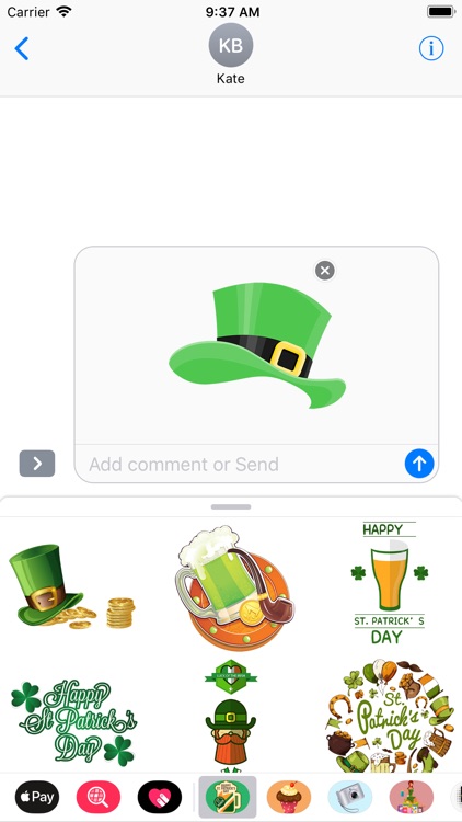 St. Patrick's Day Fun Stickers screenshot-3