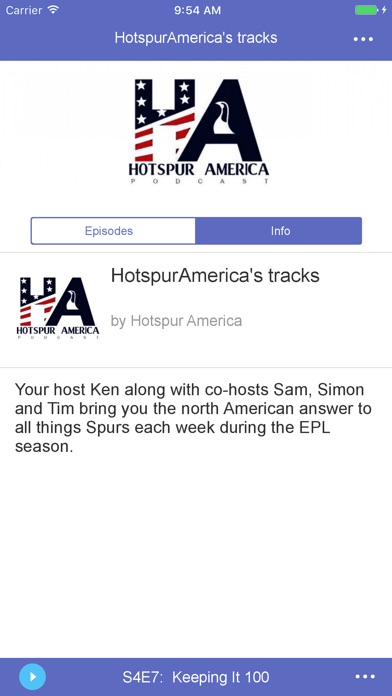 Hotspur America Podcast screenshot 2
