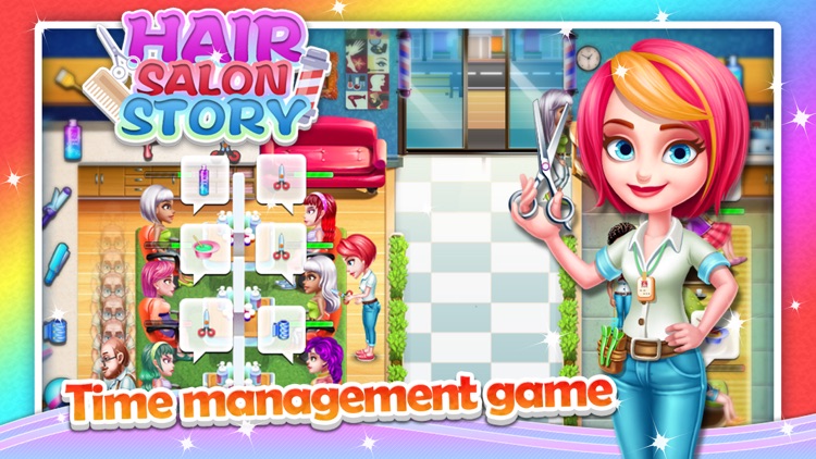 Hair Salon Story - Girl Games