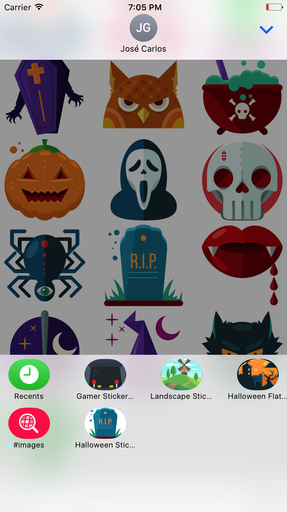 Funny Halloween Sticker Pack For Imessage Download App For Iphone Steprimo Com