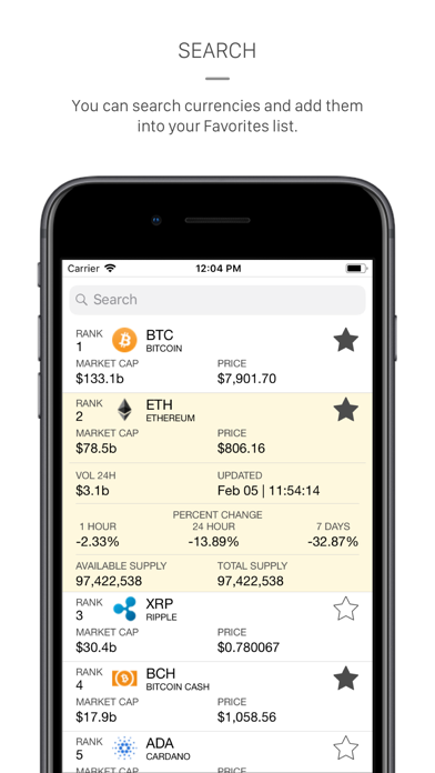 Coinvestor: Crypto Tracker screenshot 2