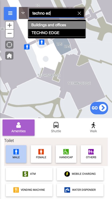 NUS Maps screenshot 2
