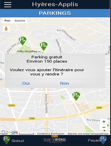 Hyères Parkings screenshot 4