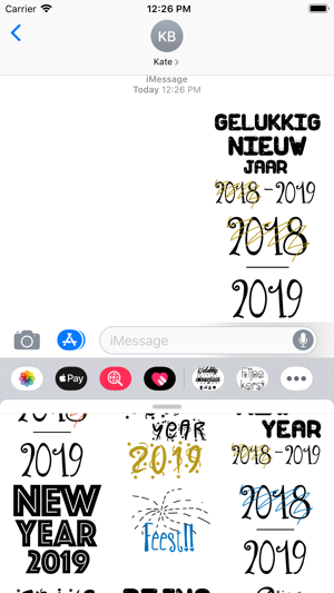 Oud en nieuw stickers NL(圖3)-速報App