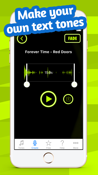 Free Text Tones - Customize your new text alert sounds Screenshot 2