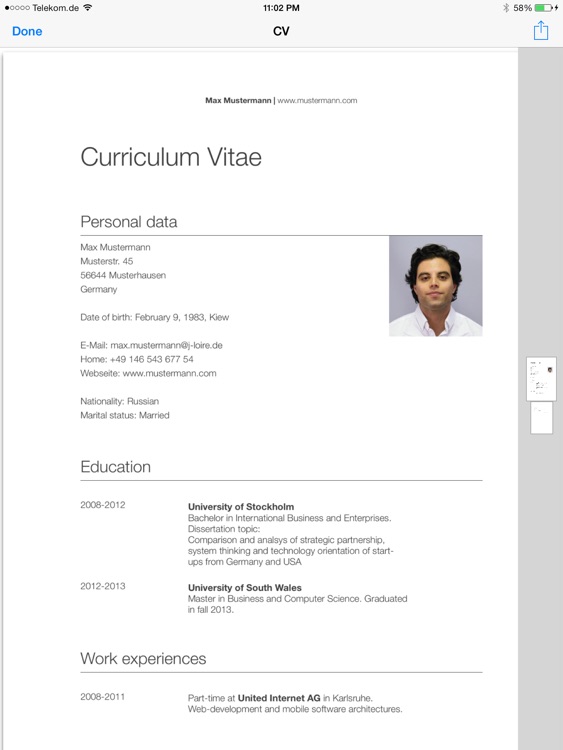 CV Designer HD