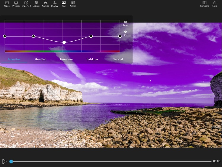 Video LUT Color Grading