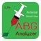 The Arterial Blood Gas Analyzer (Lite) is the mobile application that helps to interpret the result of arterial blood gas