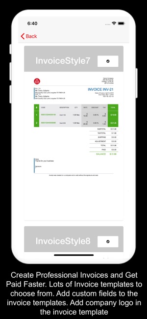 Kite Books Invoice Inventory(圖2)-速報App