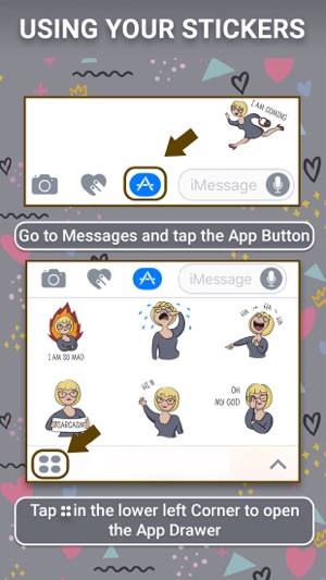 Avatar woman Animated Stickers(圖1)-速報App