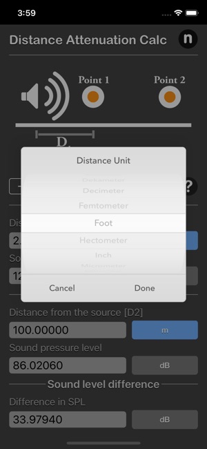 Distance Attenuation Calc(圖4)-速報App