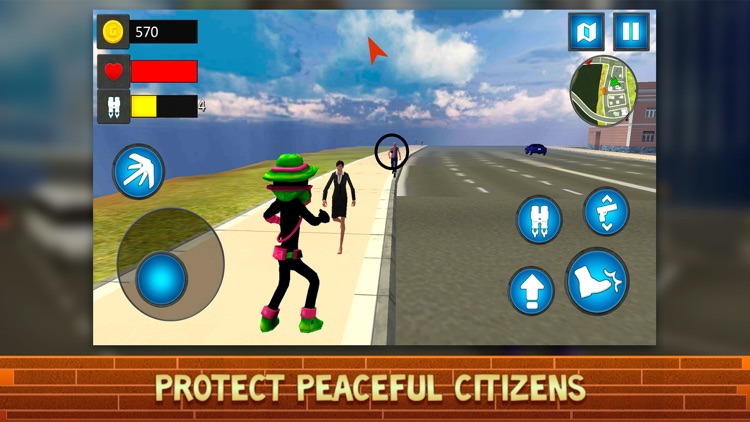 Rope Stickman: Swinging Hero