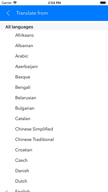 iTranslate - Camera Translate