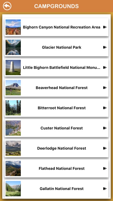 Montana National Parks screenshot 3