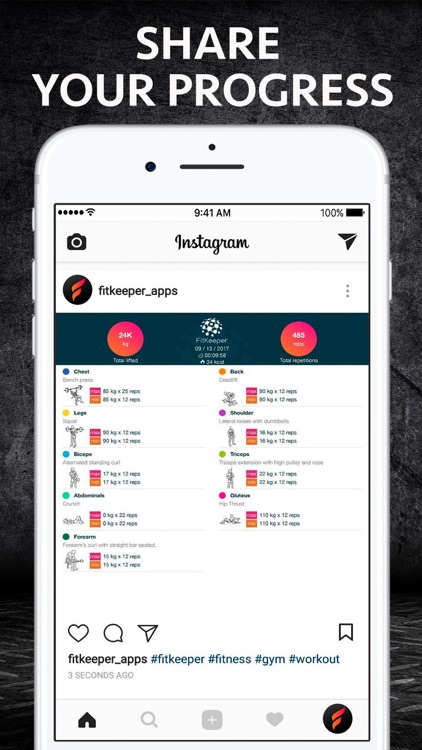 Weight Lifting Log FitKeeper screenshot-5