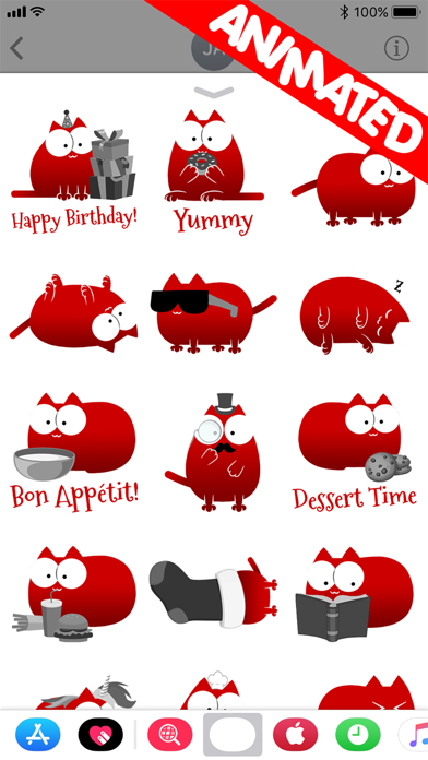 RED CAT (animated) screenshot 2