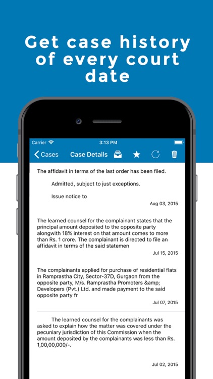 LawStar - Track Court Cases screenshot-3