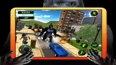 Angry Monster Gorilla Escape screenshot 4