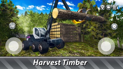 Forest Harvester Driving screenshot 2