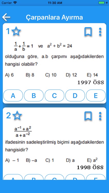 TYT MATEMATİK ÇÖZÜMLÜ SORULAR