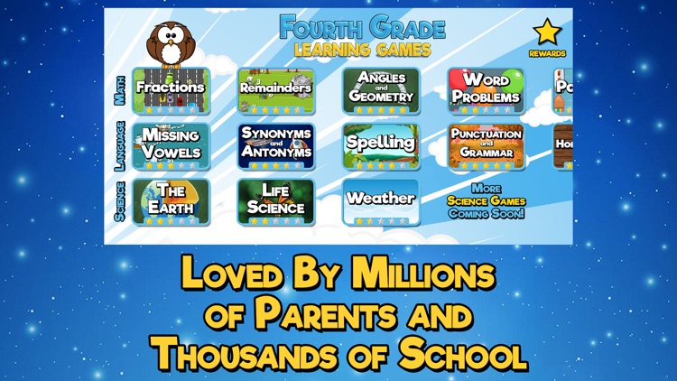 Fourth Grade Learning Games SE screenshot-3