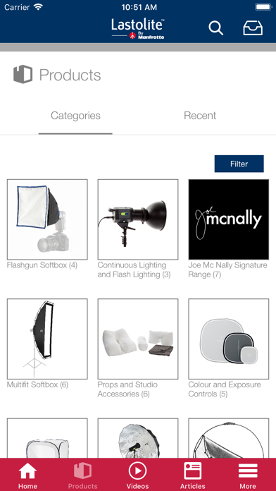 Manfrotto Lighting Catalogue screenshot 4