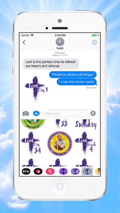 Animated Lent Sticker Pack screenshot 3
