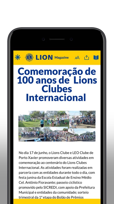 LION Magazine Brasil LA LB LD screenshot 2