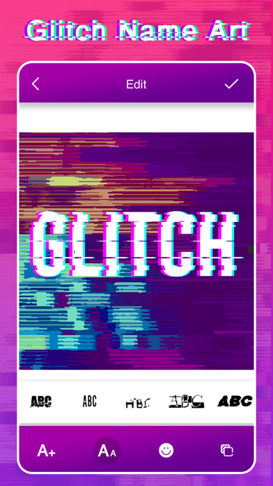 Glitch Effect Name Art screenshot 2