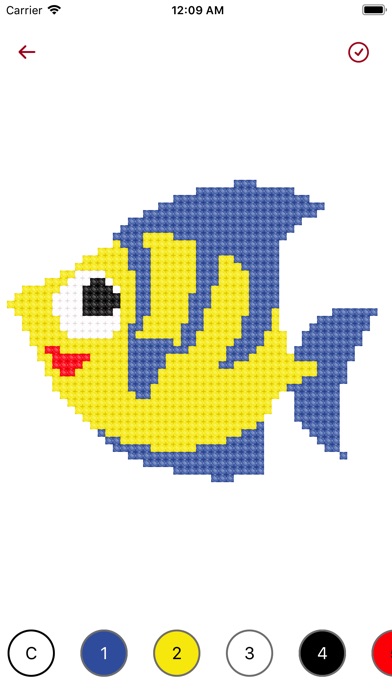 Cross Stitch Coloring Book screenshot 2